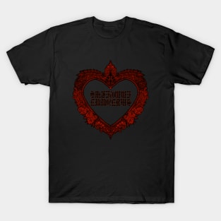 Eww Heart Red T-Shirt